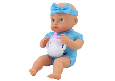 Lalka Bobas Opaska Akcesoria Do Karmienia Niebieska Lalka Bobas Opaska Akcesoria Do Karmienia Niebieska