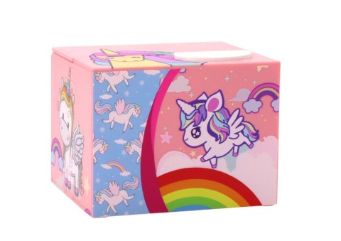 Skarbonka Jednorożec Nauka Oszczędzania Unicorn Różowy Melodia Skarbonka Jednorożec Nauka Oszczędzania Unicorn Różowy Melodia