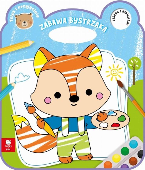 Zabawa bystrzaka lisek