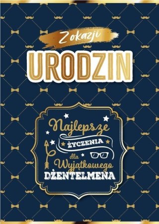 Karnet Urodziny dla niego