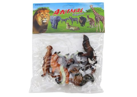 Figurki Zwierząt 5 Sztuk Wiewiórka Surykatka Mrówkojad Lis Lemur Figurki Zwierząt 5 Sztuk Wiewiórka Surykatka Mrówkojad Lis Lemur