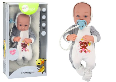 Lalka Bobas Ze Smoczkiem Kocyk Body Akcesoria Zestaw 35 cm Lalka Bobas Ze Smoczkiem Kocyk Body Akcesoria Zestaw 35 cm