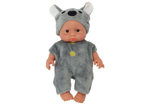 Mała Lalka Bobas Siwe Ubranko Czapeczka Koala Mała Lalka Bobas Siwe Ubranko Czapeczka Koala