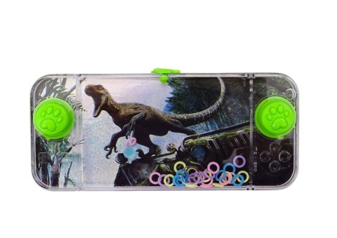 Gra Wodna Zręcznościowa Dinozaur Welociraptor Konsola Pad Zielony Gra Wodna Zręcznościowa Dinozaur Welociraptor Konsola Pad Zielony