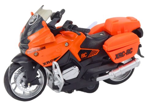 Motocykl Sportowy z Napędem Frykcyjnym 3 Wzory Żółty Pomarańczowy Biały Motocykl Sportowy z Napędem Frykcyjnym 3 Wzory Żółty Pomarańczowy Biały