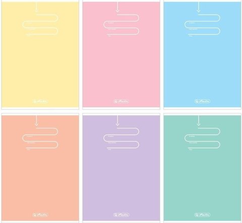 Zeszyt A5/60K linia Pastel Color Blocking (5szt) Zeszyt A5/60K linia Pastel Color Blocking (5szt)