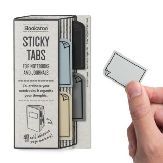 Bookaroo Znaczniki samoprzylepne - Mono