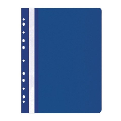 Skoroszyt A4 PP wpinany niebieski (25szt)