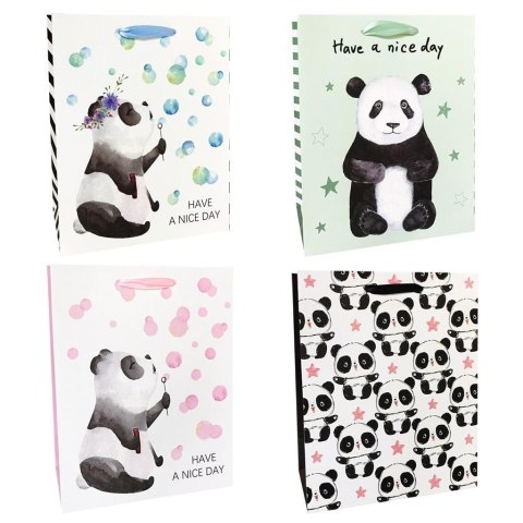 Torba prezentowa 18x23 pandy mix Torba prezentowa 18x23 pandy mix