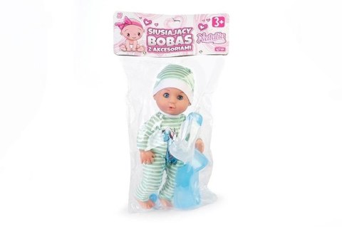 Lalka Natalia siusiający bobas z akcesoriami 30cm Lalka Natalia siusiający bobas z akcesoriami 30cm