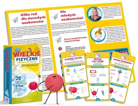 Wielkie fizyczne eksperymenty dla najmłodszych! Wielkie fizyczne eksperymenty dla najmłodszych!