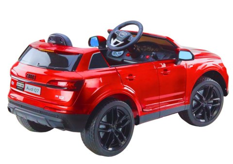 Auto Na Akumulator Audi Q7 Czerwone Lakierowane Auto Na Akumulator Audi Q7 Czerwone Lakierowane