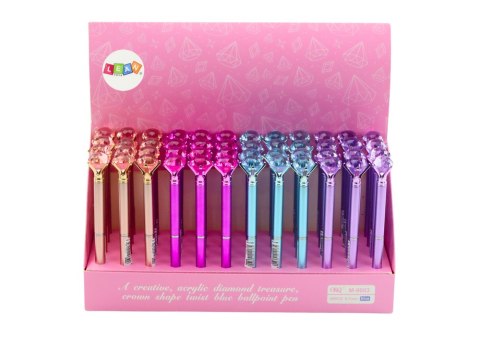 Długopis Z Diamentem W Macie Niebieski Wkład 0.7mm Mix Długopis Z Diamentem W Macie Niebieski Wkład 0.7mm Mix
