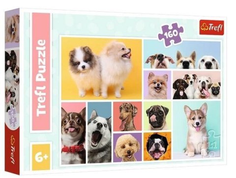 Puzzle 160 Psia przyjaźń TREFL Puzzle 160 Psia przyjaźń TREFL