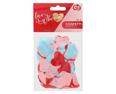 Konfetti bibułkowe Love is in the air eco 20g Konfetti bibułkowe Love is in the air eco 20g