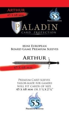 Koszulki na karty Paladin - Arthur (45x68mm) Koszulki na karty Paladin - Arthur (45x68mm)