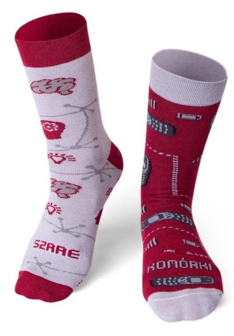 Skarpety długie Szare komórki 39-42 Skarpety długie Szare komórki 39-42