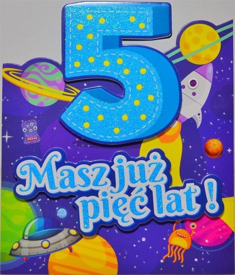 Karnet Urodziny 5 Karnet Urodziny 5