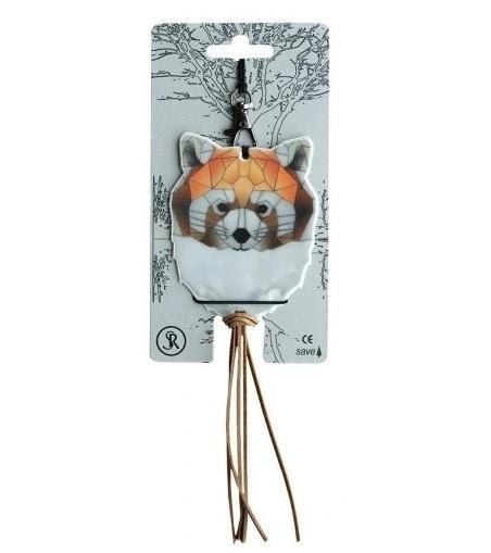 Breloczek odblaskowy Origami - Czerwona panda