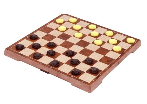 Gra Strategiczna Szachy Warcaby 2w1 Plansza Gra Strategiczna Szachy Warcaby 2w1 Plansza
