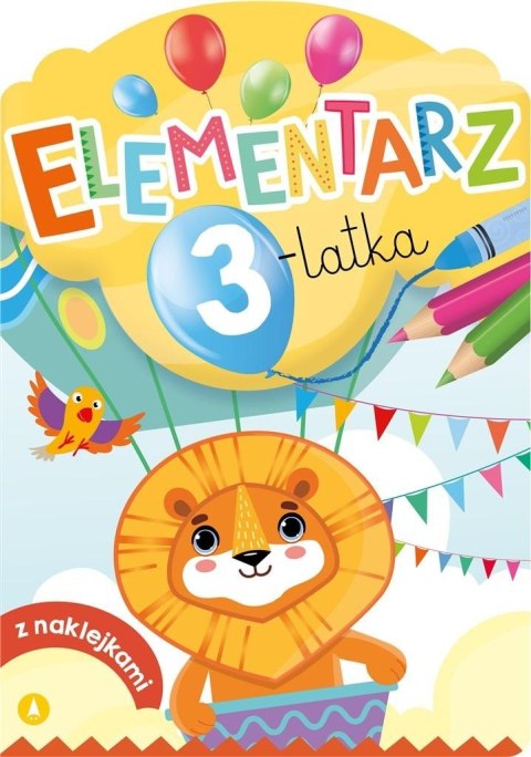 Elementarz 3-latka z naklejkami Elementarz 3-latka z naklejkami