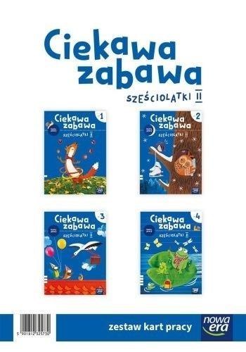 Ciekawa zabawa 6-latki Karty pracy cz.1-4 2022 NE Ciekawa zabawa 6-latki Karty pracy cz.1-4 2022 NE