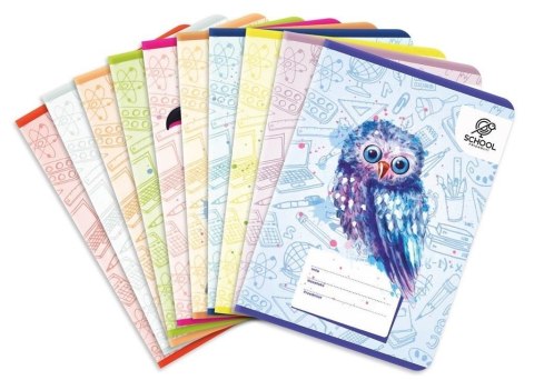 Zeszyt A5/32K linia kol Puffy Birds (10szt) Zeszyt A5/32K linia kol Puffy Birds (10szt)
