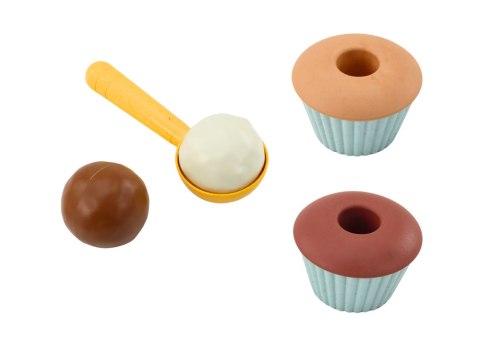 Zestaw Do Piasku Lody Wafelki Babeczki Łyżka 16 El Zestaw Do Piasku Lody Wafelki Babeczki Łyżka 16 El