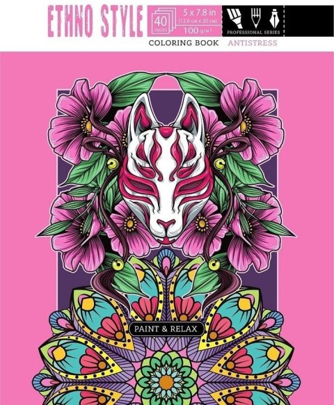 Kolorowanka antystresowa 124x197 20 Ethno style