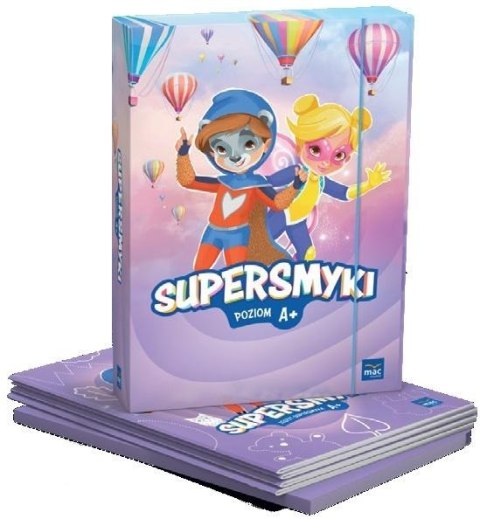 Supersmyki. Poziom A+ Czterolatek Pakiet Supersmyki. Poziom A+ Czterolatek Pakiet