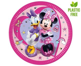 Talerzyki papierowe Minnie Junior 23cm 8szt