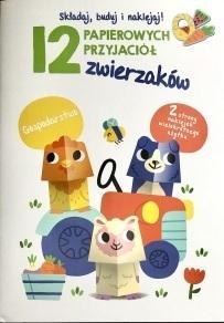 12 papierowych przyjaciół zwierzaków. Gospodarstwo 12 papierowych przyjaciół zwierzaków. Gospodarstwo