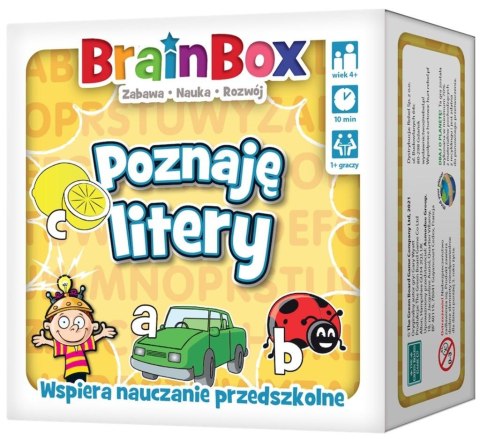 BrainBox - Poznaję litery REBEL BrainBox - Poznaję litery REBEL
