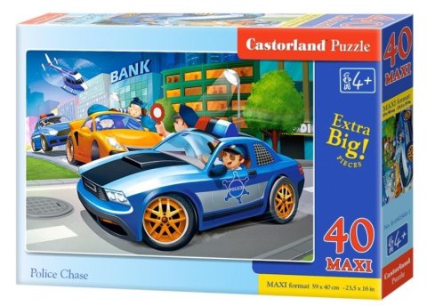 Puzzle 40 maxi - Police Chase CASTOR Puzzle 40 maxi - Police Chase CASTOR