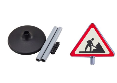Duży Znak Ostrzegawczy Prace Drogowe 70cm Duży Znak Ostrzegawczy Prace Drogowe 70cm