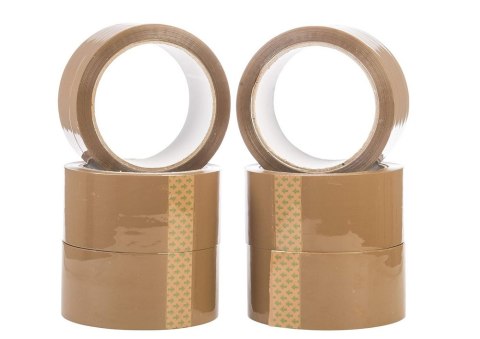 Taśma Pakowa Brązowa Kauczuk Syntetyczny 48MM*50M 54Yd Mocna Taśma Pakowa Brązowa Kauczuk Syntetyczny 48MM*50M 54Yd Mocna