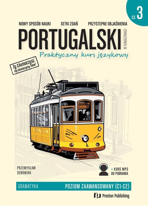 Portugalski w tłumaczeniach. Gramatyka 3 + mp3 Portugalski w tłumaczeniach. Gramatyka 3 + mp3