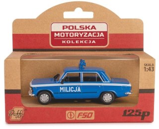 Kolekcja PRL-u Fiat 125P Milicja