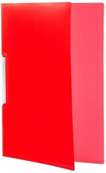 Skoroszyt PP zaciskowy A4 czerw. BT620-C (12szt.)