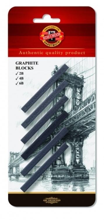 Grafit w sztyficie 4390 7x7mm mix 6 sztuk Grafit w sztyficie 4390 7x7mm mix 6 sztuk