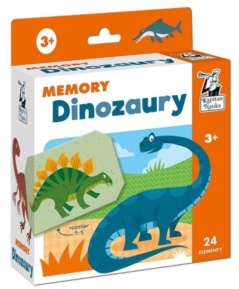 Kapitan Nauka. Memory. Dinozaury 3+ Kapitan Nauka. Memory. Dinozaury 3+