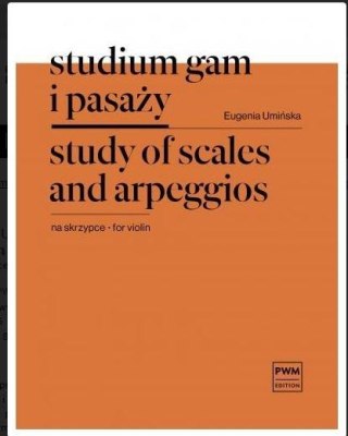Studium gam i pasaży na skrzypce solo PWM