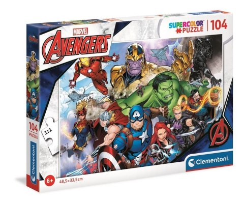 Puzzle 104 Super Kolor Avengers Puzzle 104 Super Kolor Avengers