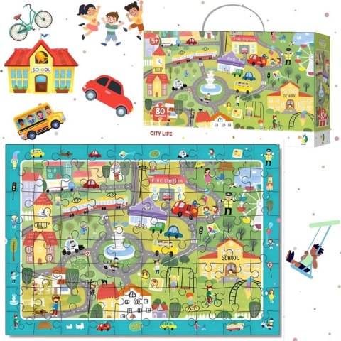 Puzzle obserwacyjne 80 Życie w mieście Puzzle obserwacyjne 80 Życie w mieście