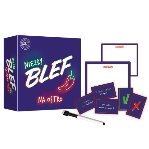 GRA - Niezły blef na ostro Trefl 02302 GRA - Niezły blef na ostro Trefl 02302
