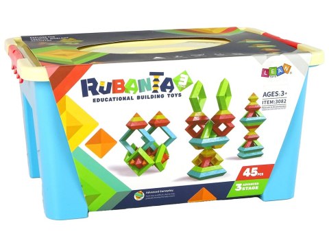 Klocki Konstrukcyjne Figury Rubantao 45 el. Klocki Konstrukcyjne Figury Rubantao 45 el.