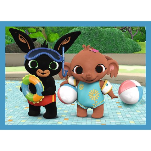 Puzzle - "4w1 (12, 15, 20, 24)" - Wesoły Bing Trefl 34631 Puzzle - "4w1 (12, 15, 20, 24)" - Wesoły Bing Trefl 34631