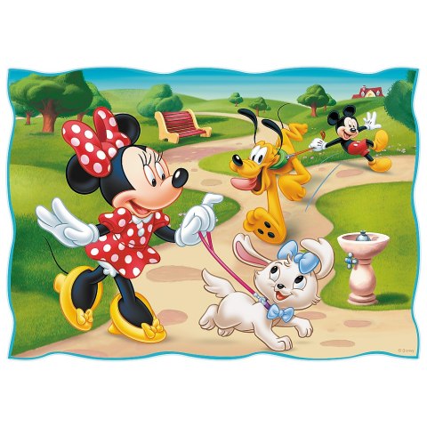 Puzzle - "4w1" - Fajny dzień Mickiego Trefl 34604 Puzzle - "4w1" - Fajny dzień Mickiego Trefl 34604