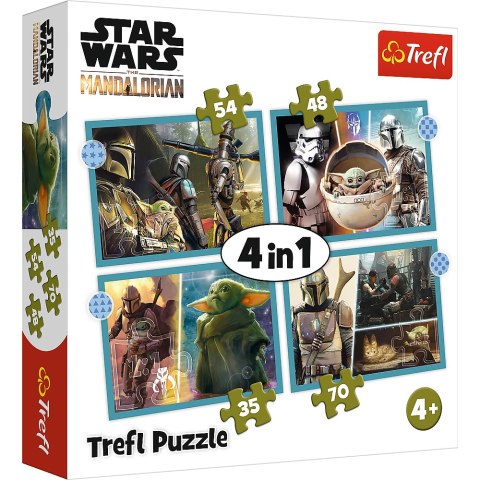 Puzzle - "4w1" - Mandalorian Trefl 34397 Puzzle - "4w1" - Mandalorian Trefl 34397
