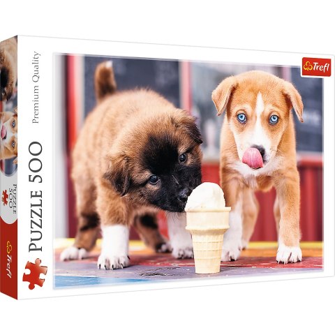 Puzzle 500 el. Pora na lody Trefl 37272 Puzzle 500 el. Pora na lody Trefl 37272